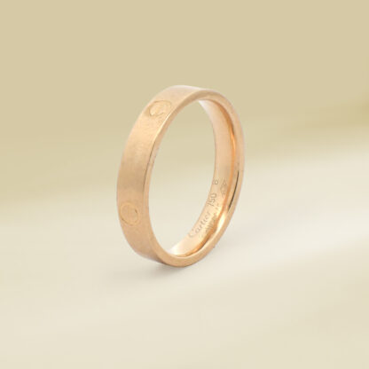 18K Yellow Gold Brand-Inspired Ladies' Ring - Image 3