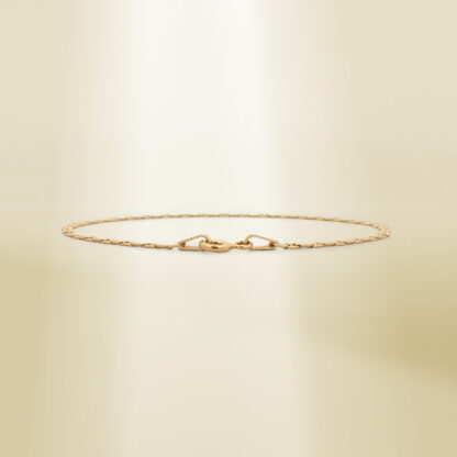18K Yellow Gold Mariner Chain Bracelet