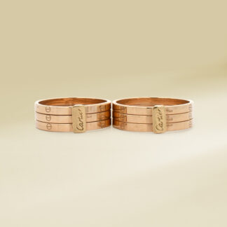 18K Yellow Gold Brand-Inspired Wedding Ring Wedding Ring
