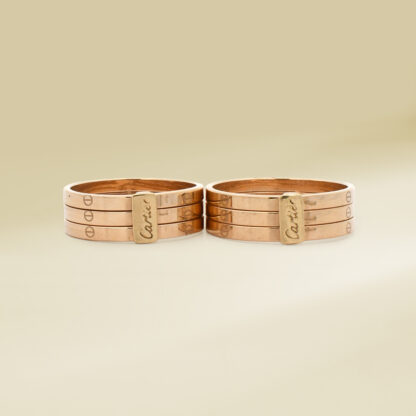18K Yellow Gold Brand-Inspired Wedding Ring Wedding Ring