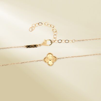 18K Yellow Gold Brand-Inpired Necklace with Brand Inspired Pendants - Image 3