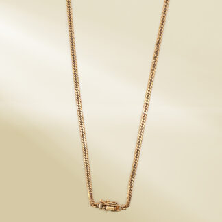 18K Yellow Gold Barbada Chain Necklace