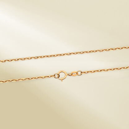 18K Yellow Gold Cable Chain Necklace - Image 3