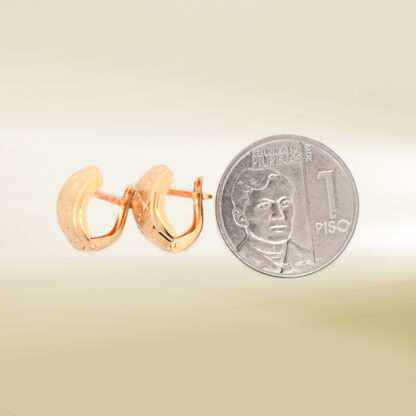 18K Yellow Gold Earrings - Image 2