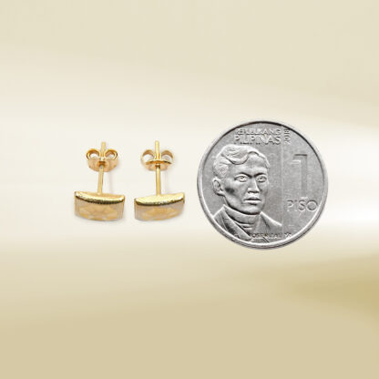 18K Yellow Gold Earrings - Image 2