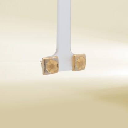 18K Yellow Gold Earrings - Image 4