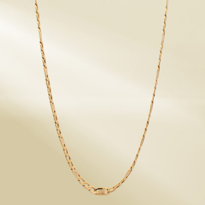 18K Yellow Gold Brand-Inspired Necklace - Image 4