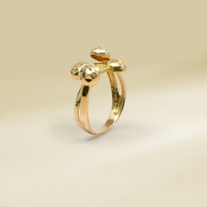 18K Yellow Gold  Ladies' Ring - Image 3