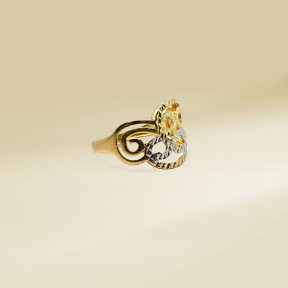 18K Two-Tone Ladies' Ring - Image 2
