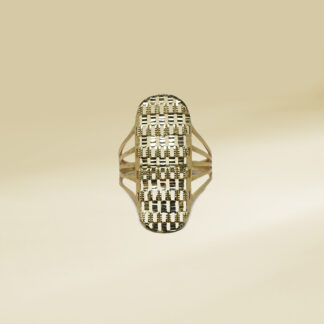18K Yellow Gold Ladies' Ring