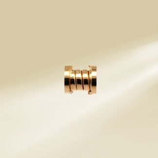 18K Yellow Gold Brand-Inspired Pendant