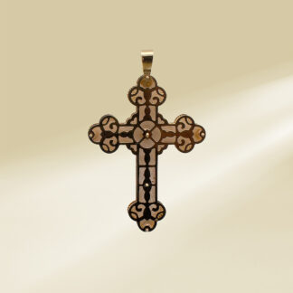 18K Yellow Gold Cross Pendant
