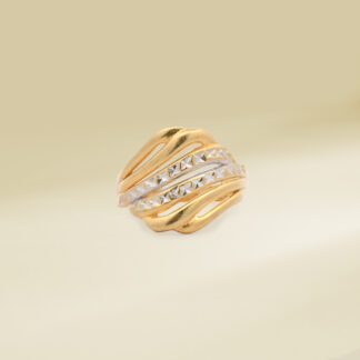 18K Two-Tone Ladies' Ring