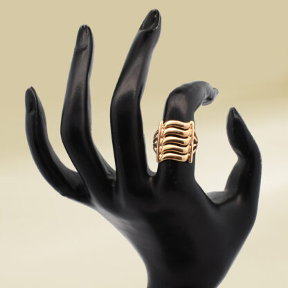 18K Yellow Gold Ladies' Ring - Image 4