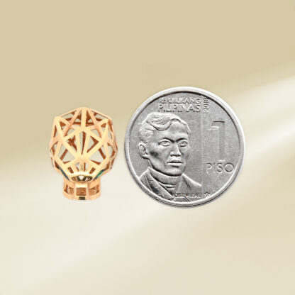18K Yellow Gold Panther Pendant - Image 2