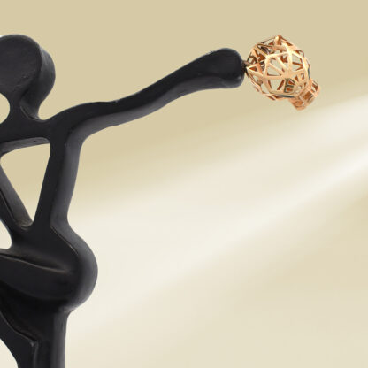 18K Yellow Gold Panther Pendant - Image 4