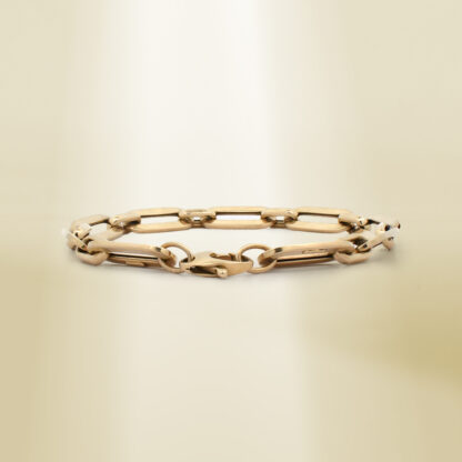 14K Yellow Gold Brand-Inspired Bracelet