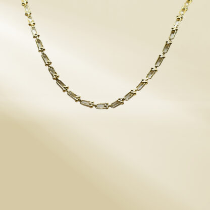 18K Yellow Gold Brand-Inspired Necklace - Image 2
