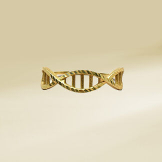 18K Yellow Gold Infinity Design Ladies' Ring