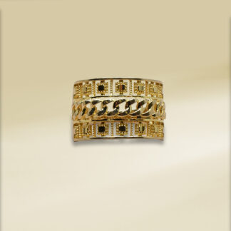 18K Yellow Gold Ladies' Ring