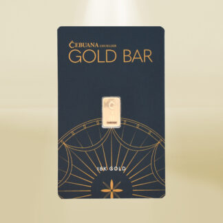 18K 1 Gram, Cebuana Lhuillier Gold Bar - C Logo