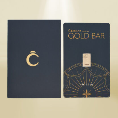 18K 1 Gram, Cebuana Lhuillier Gold Bar - C Logo - Image 2