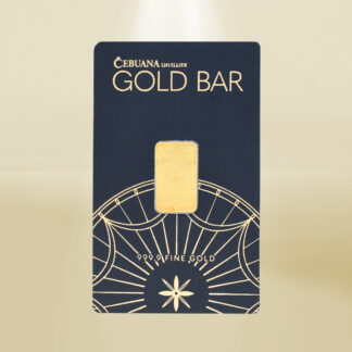 24K 5 Grams, Cebuana Lhuillier Gold Bar in Bayanihan Design