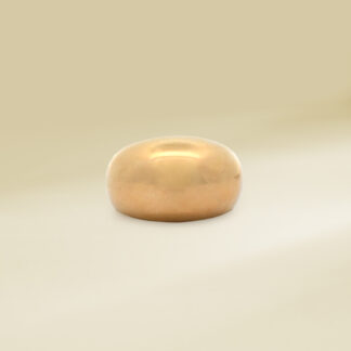 18K Yellow Gold Ladies' Ring Dome