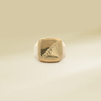 18K Yellow Gold Gents' Ring Signet
