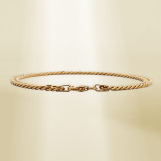 18K Yellow Gold Curb Chain Bracelet