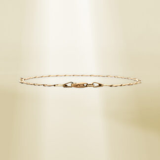 18K Yellow Gold Mariner Chain Bracelet