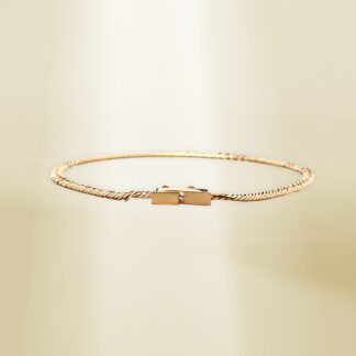 18K Yellow Gold Curb Chain Bracelet