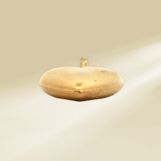 18K Yellow Gold Heart Design Pendant