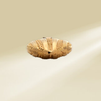 18K Yellow Gold Heart Pendant