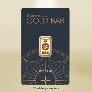 18K 5 Grams, Cebuana Lhuillier Customized Gold Bar - Chinese Zodiac Sign