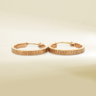 18K Yellow Gold Mini Hoop Earrings