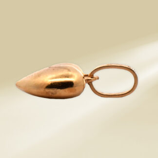 18K Yellow Gold Heart Pendant